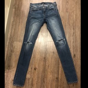 Flying Monkey Distressed Skinny Jeans